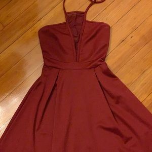 Charlotte Russe Formal Halter Dress, NEW Size SM